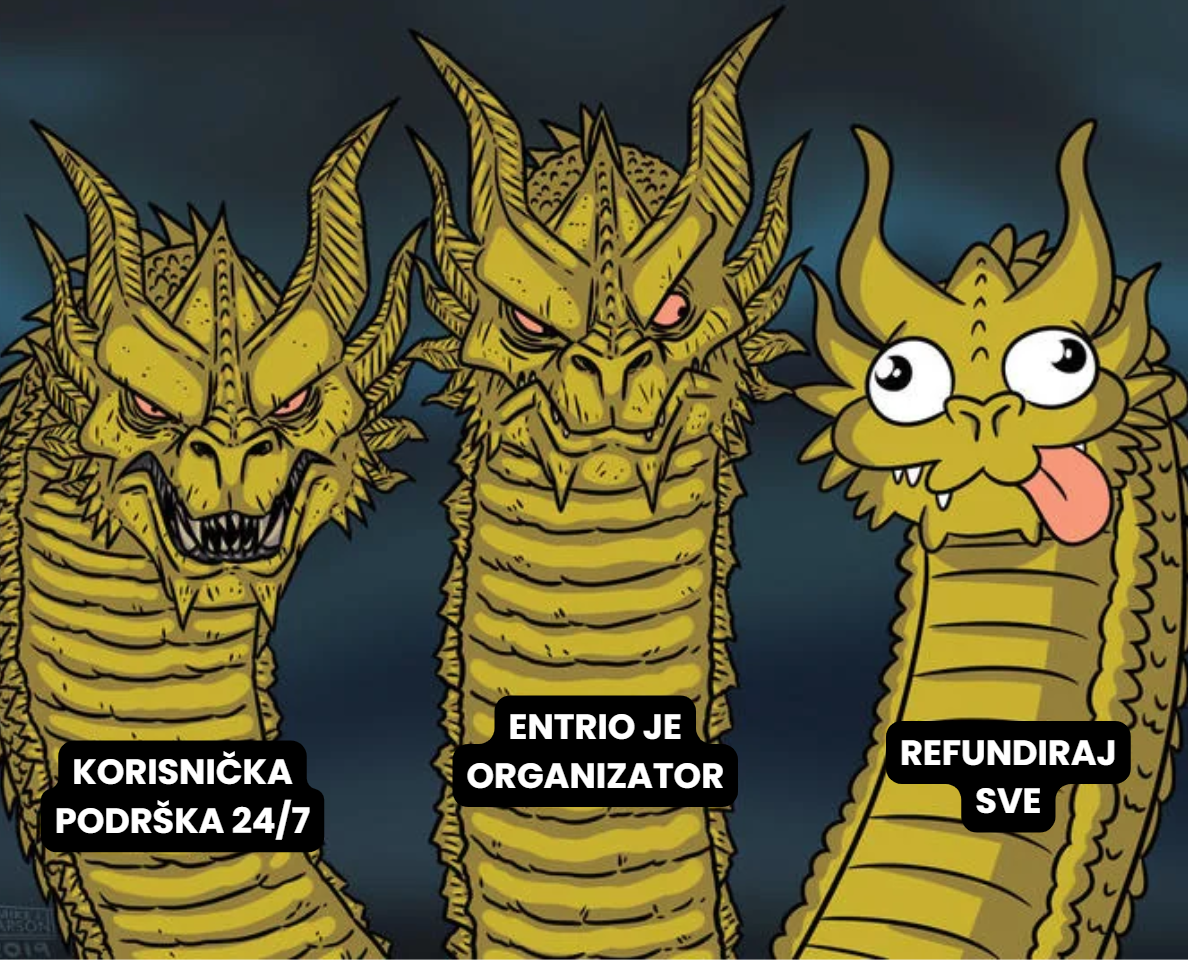 King Ghidorah meme o mitovima s kojima se korisnička podrška mora nositi