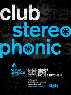 Club Stereophonic at Crkva, Rijeka