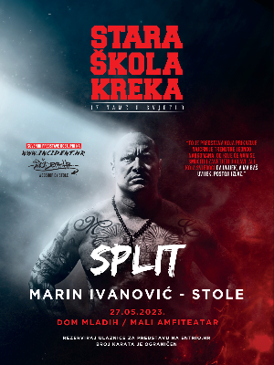 SPLIT - 'STARA ŠKOLA KREKA - IZ TAME U SVJETLO' - NOVI DATUM - 27.05.