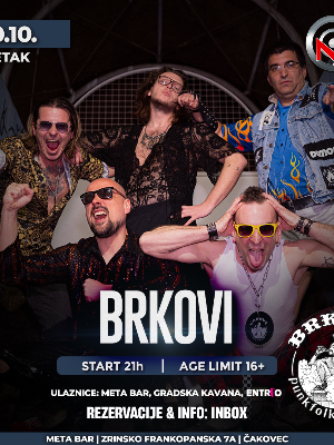 BRKOVI @ META bar, Čakovec - 20.10.