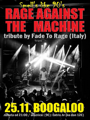 Smells's Like 90's - RATM tribute Rage To Fade