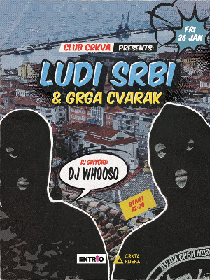 LUDI SRBI u RIJECI!