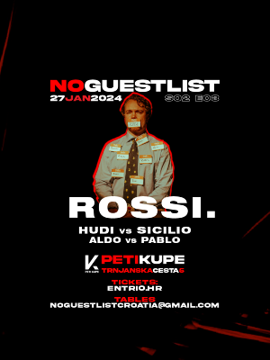 NoGuestlist invites Rossi at Peti Kupe | S02 •  EP03