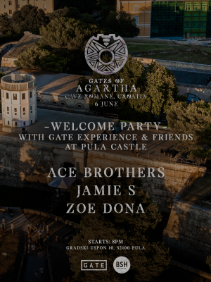 Gates Of Agartha Opening Party at Pula Castle