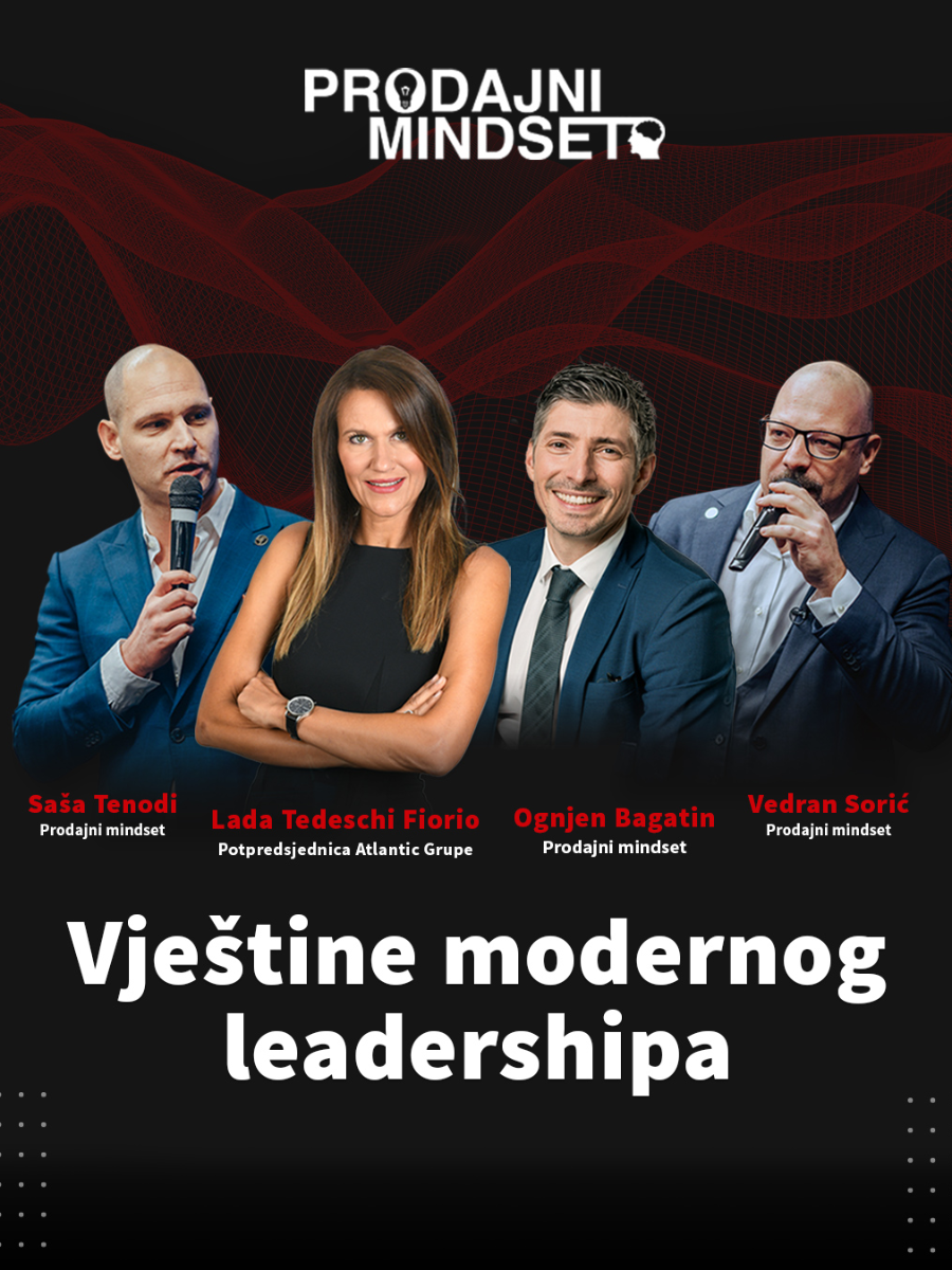 Vstopnice za Prodajni Mindset: Vještine modernog leadershipa, Sky ...