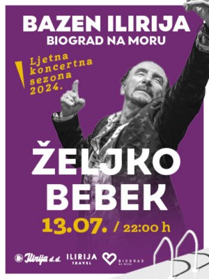 Željko Bebek na bazenu Ilirije!