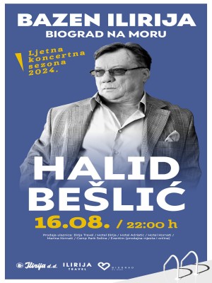 Halid Bešlić na bazenu Ilirije!