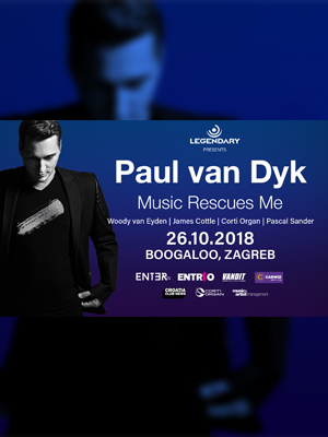 Paul van Dyk in Zagreb I Music Rescues Me Album Tour I 