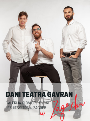 Dani Teatra Gavran | Sve o muškarcima