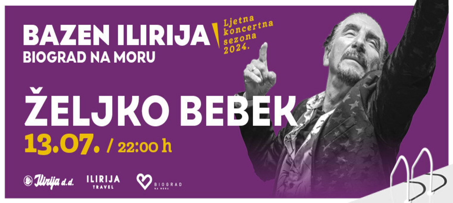 Željko Bebek na bazenu Ilirije!